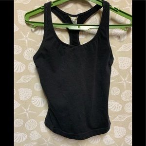 🛍Black razorback workout top